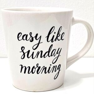 Indigo Easy Like Sunday Morning Mug